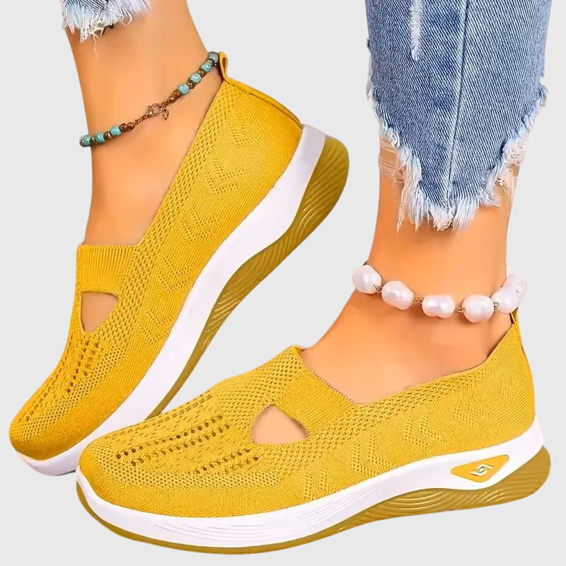 Easy-wear women's orthopaedic walking shoes, providing all-day support & wellness.