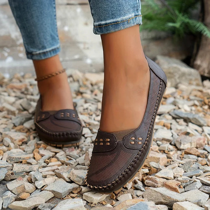 Women's stylish orthopaedic footwear, perfect for all-day casual comfort & support.