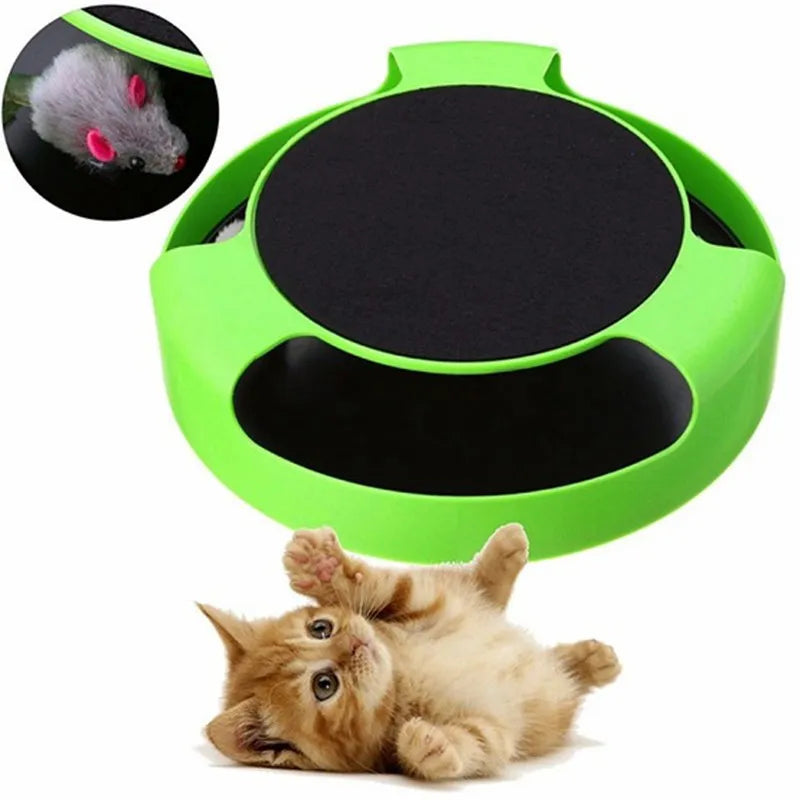 Engaging cat mouse toy for indoor feline fun, enrichment, and active playtime.