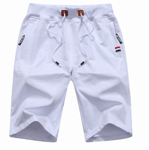 Lightweight men's workout shorts, athletic style for activewear comfort during any sports activity.