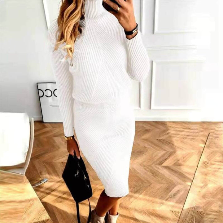 Soft Knit Pullover Winter Dress