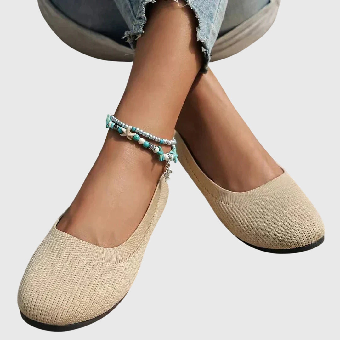 Lightweight, breathable women's comfort shoes with anti-slip soles for secure walking.
