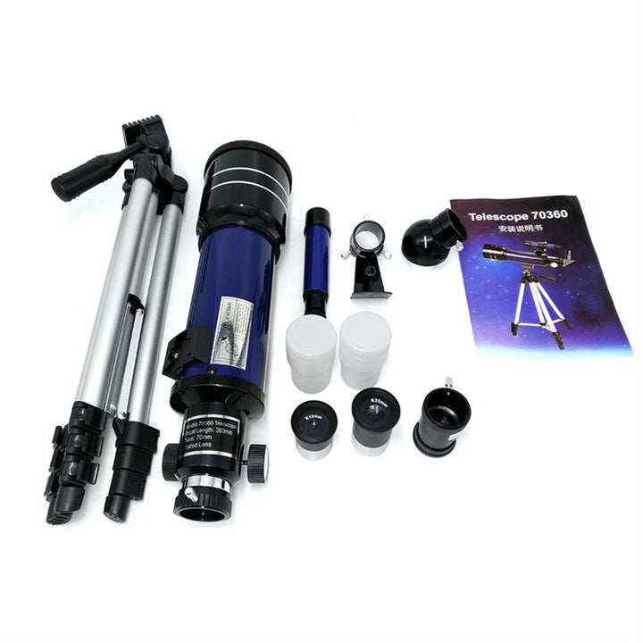 Beginner-Friendly Starlight 400X Telescope with Tripod