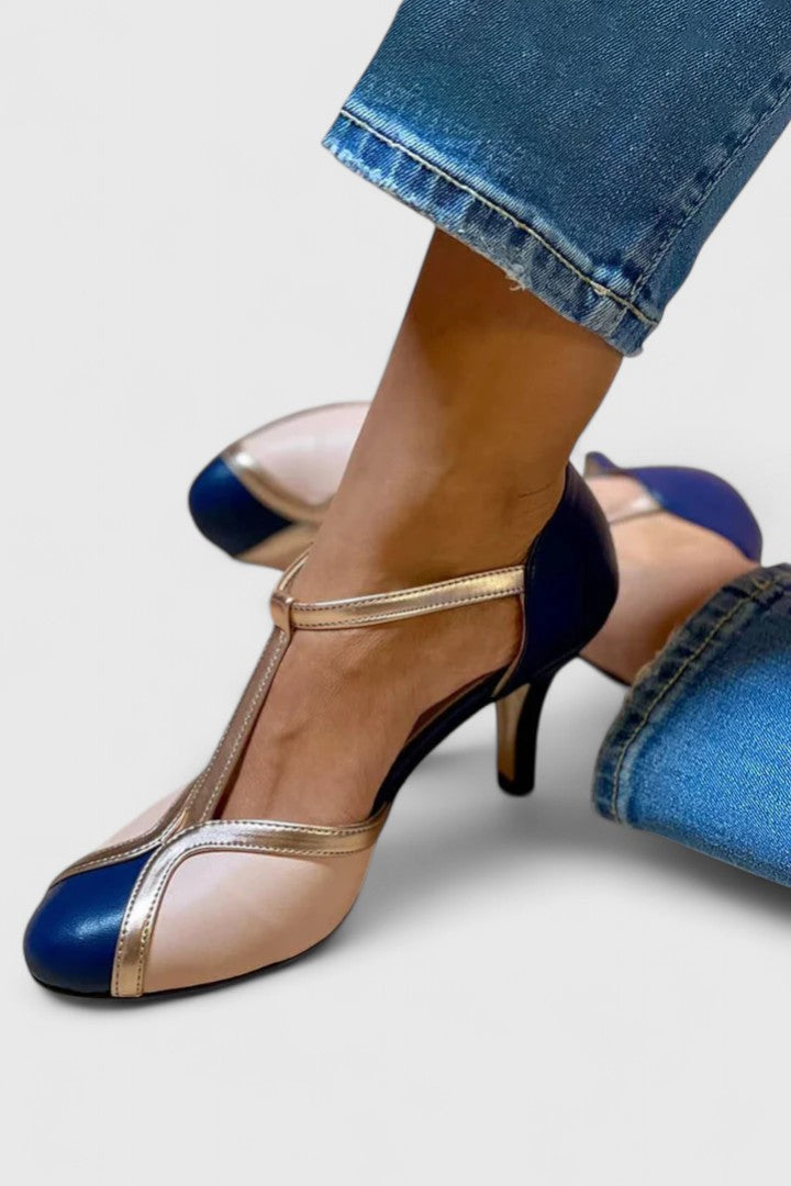 Women's elegant orthopaedic heels for all-day comfort, featuring supportive design and non-slip sole. Perfect work heels.