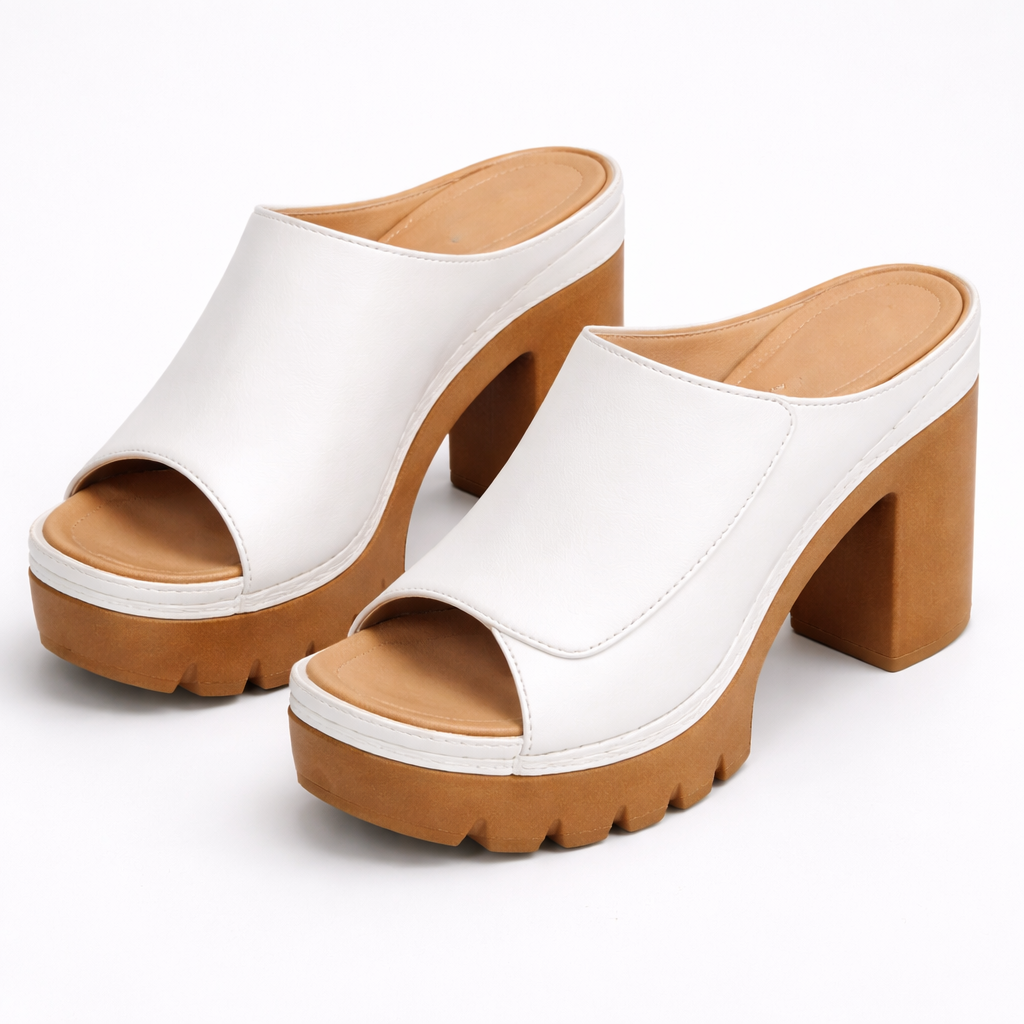 Sophisticated women's classic platform high heels, ideal for formal occasions & a confident stride.