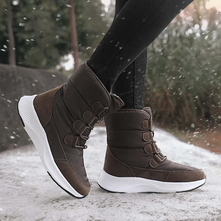 Women's Plush Combat Boots
