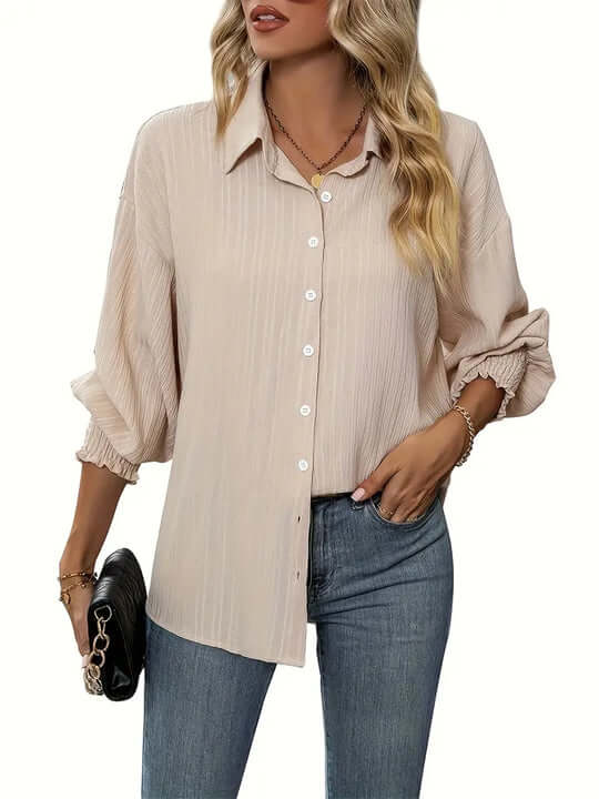 Women's Elegant Ruffled Blouse