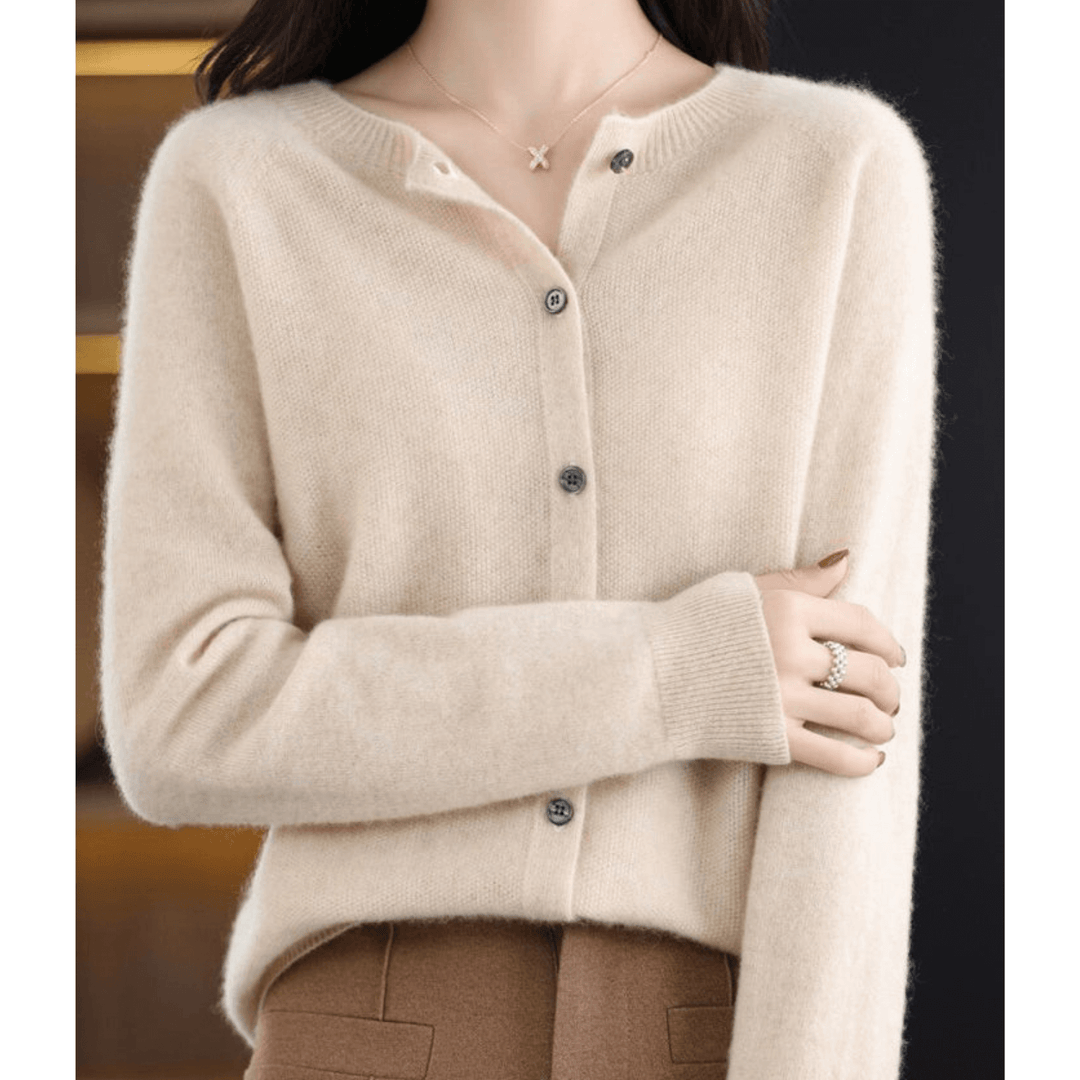 Women's Cardigan with V-Neck