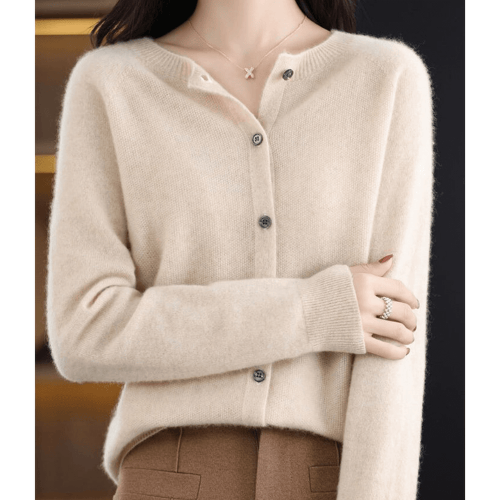 Women's Cardigan with V-Neck