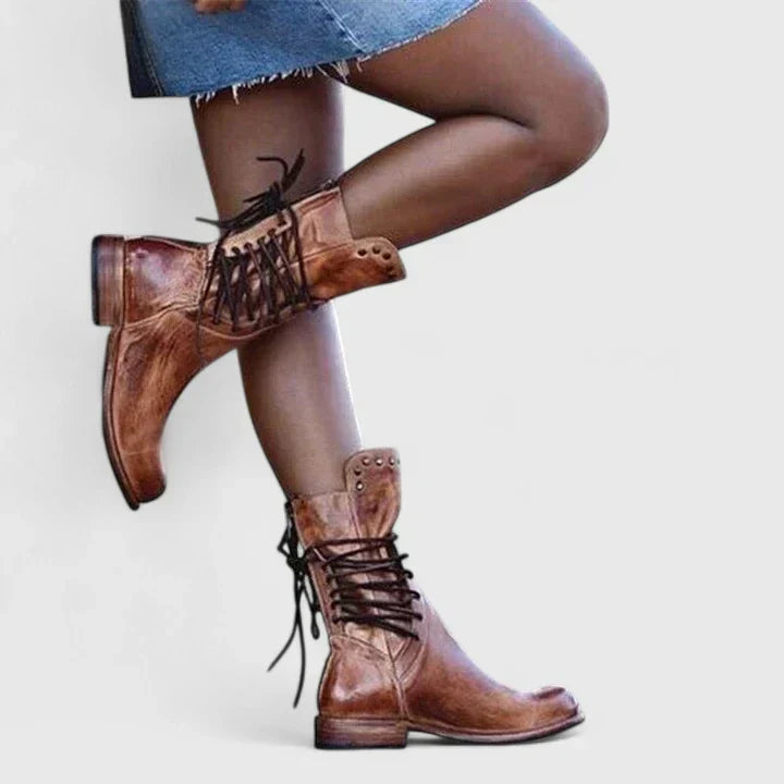Stylish women's walking boots, offering everyday comfort & chic elegance. Versatile ankle boots for fall/winter.