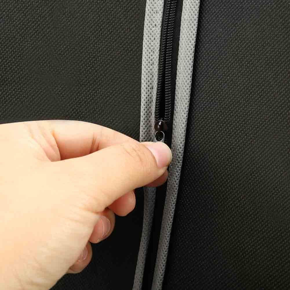 Durable garment protection covers (10-pack) for clothing organization, travel, & dust-free closet storage.