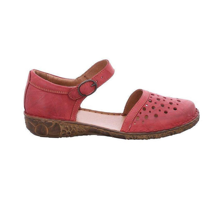 Orthopedic block heel shoes for women, offering shiny design, comfort, and foot pain relief.