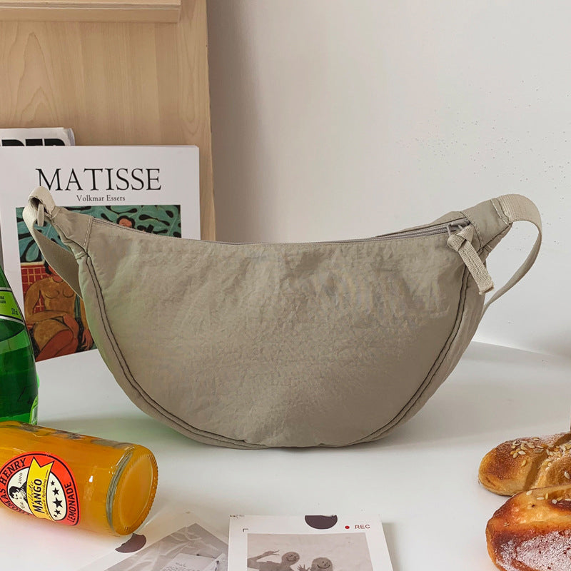 Fashionable Half Moon Shoulder Bag, a must-have women's purse for everyday style.