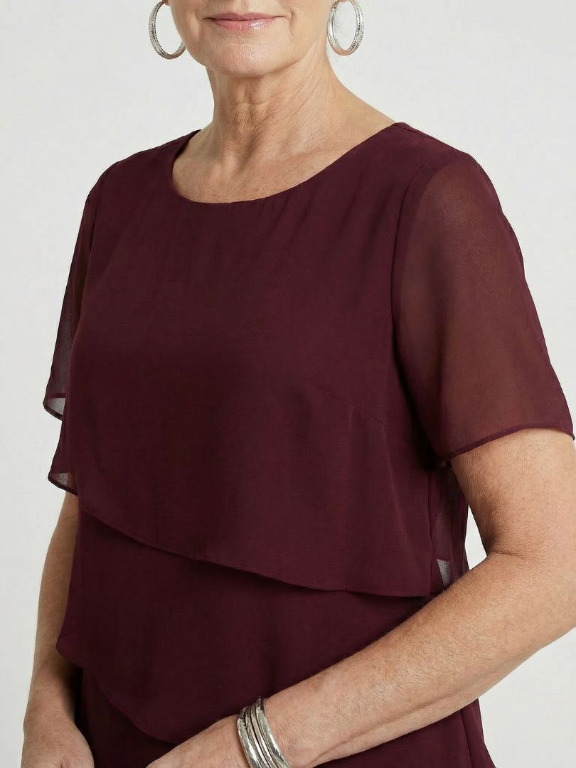 Comfortable Orson women's dress, knee-length, with a soft contour for relaxed, versatile fashion.