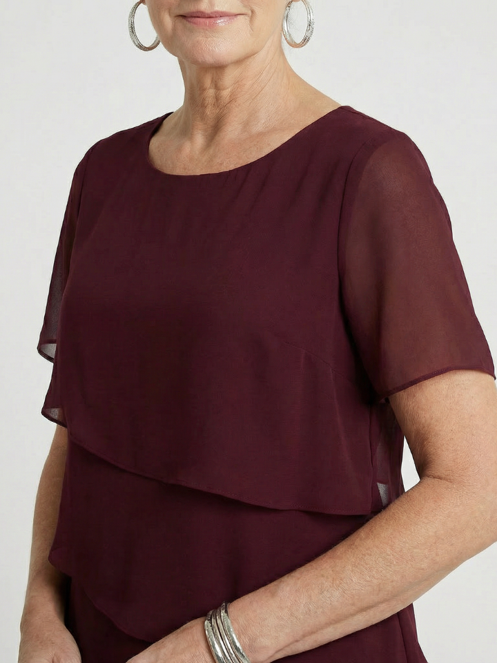 Comfortable Orson women's dress, knee-length, with a soft contour for relaxed, versatile fashion.