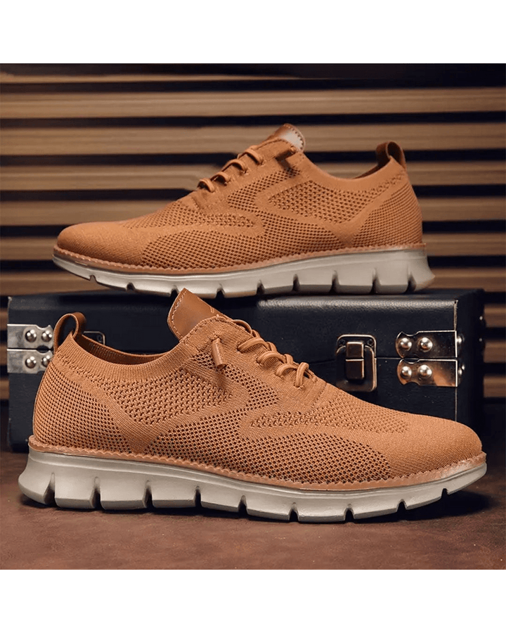 Modern men's comfort trainers, breathable casual sneakers, perfect for everyday fashion.