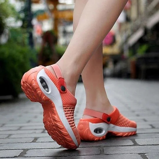 Stylish men's orthopedic comfort shoes with air cushioning, perfect for casual wear & foot health.