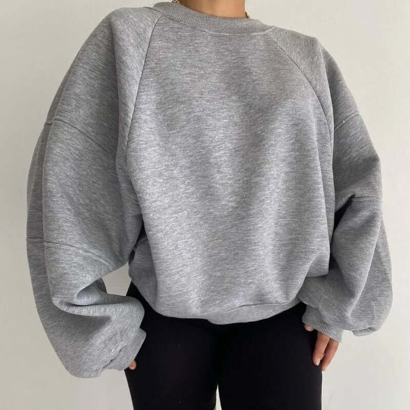 Women's Loose Round Neck Sweater