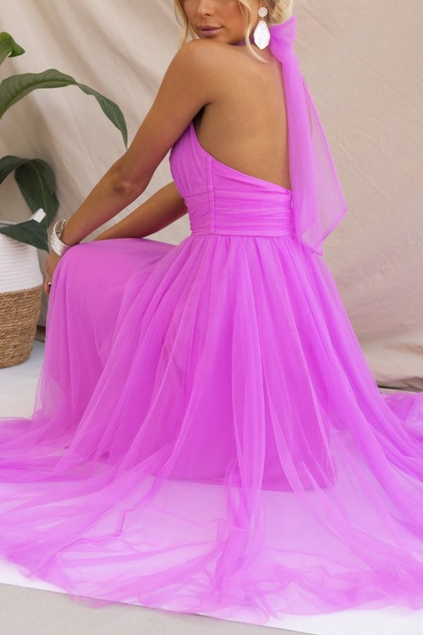 Versatile elegant midi dress for women, suitable for parties & formal occasions.
