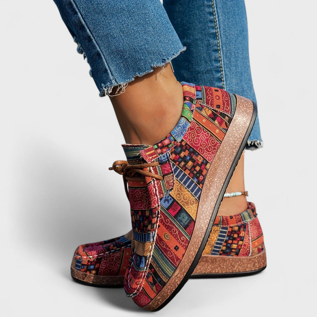 Comfortable women's orthopedic slip-on shoes. Lightweight design provides supportive footwear for active lifestyles & foot pain.