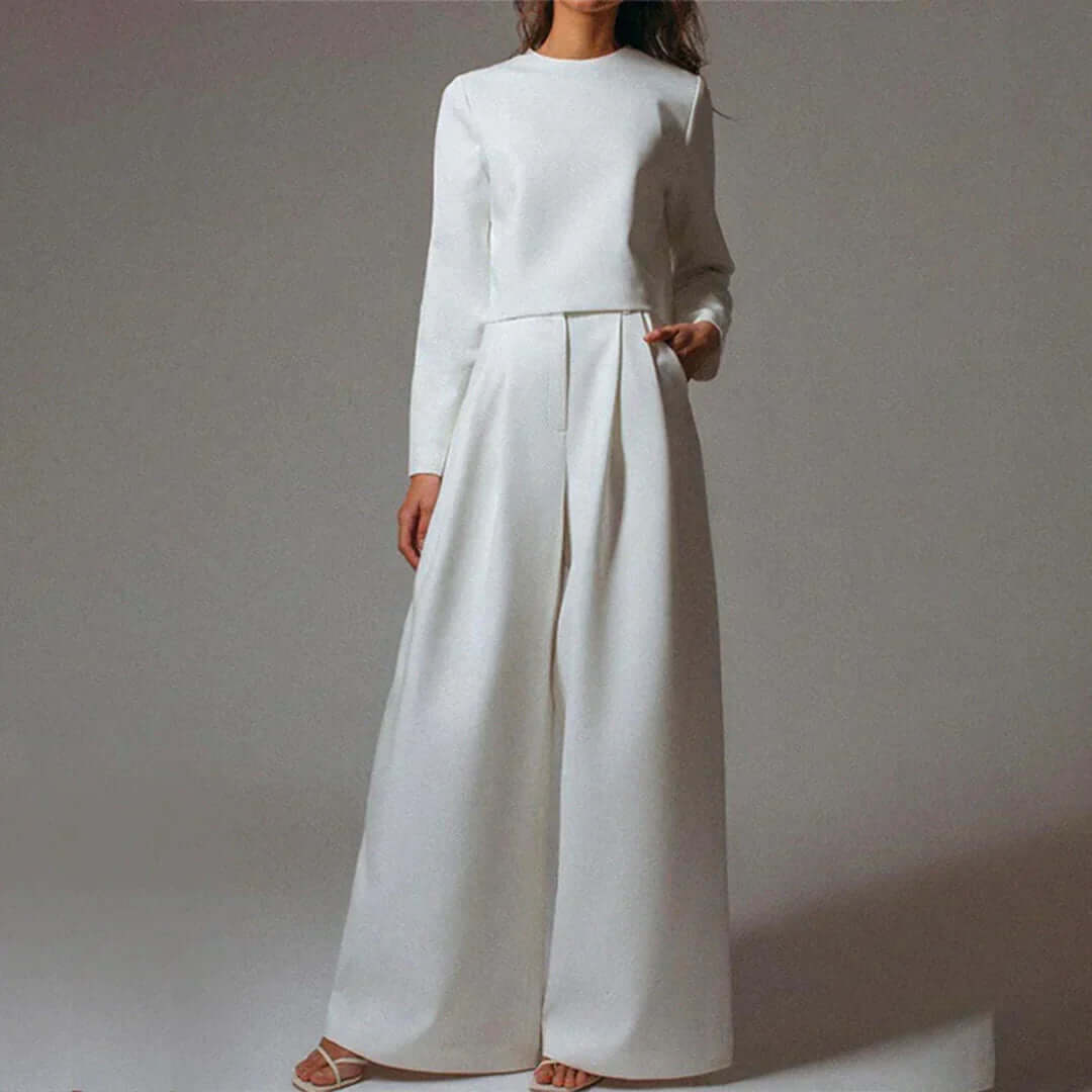 Women's Two-Piece Palazzo Set