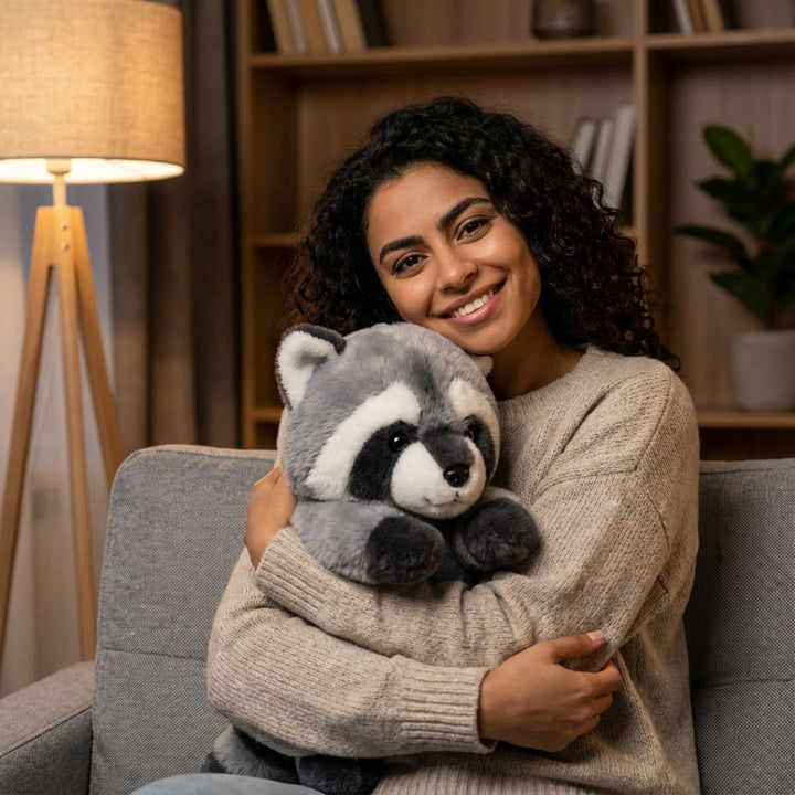Soft animal long pillow, ideal for snuggling, comfort & stress relief.