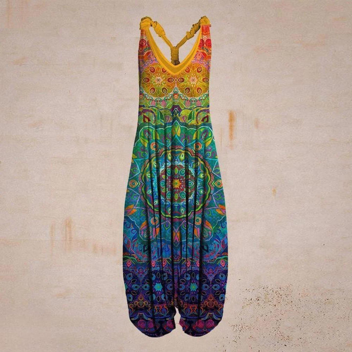 Stylish & versatile women's jumpsuit, a comfortable one-piece outfit for ladies.