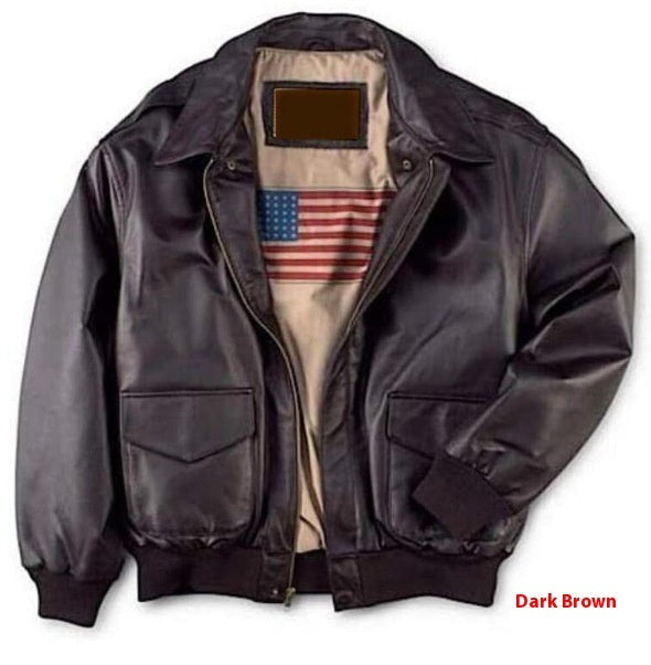 Classic men's retro bomber jacket, oversized Air Force style. Essential outerwear for stylish casual wear & vintage looks.