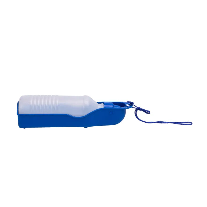 Outdoor-ready portable dog water bottle with an integrated leak-proof travel bowl for active pets.