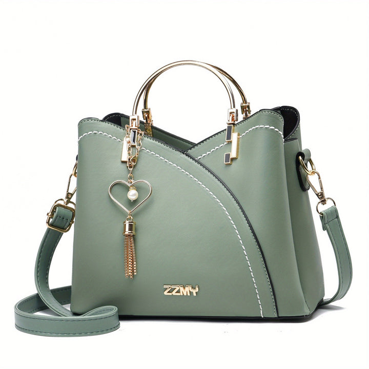 Timeless luxury leather handbag, a stylish and versatile accessory for modern women.