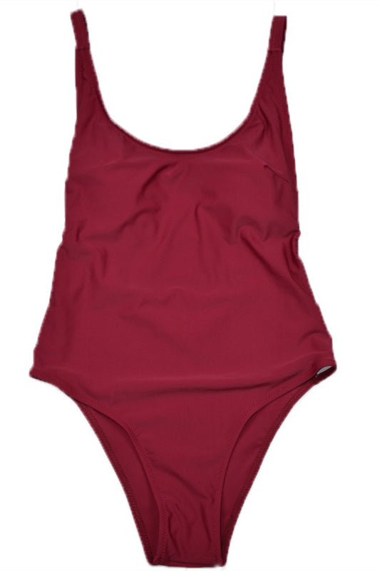 Versatile women's one-piece bathing suit, ideal for beachwear & summer fashion with a chic look.