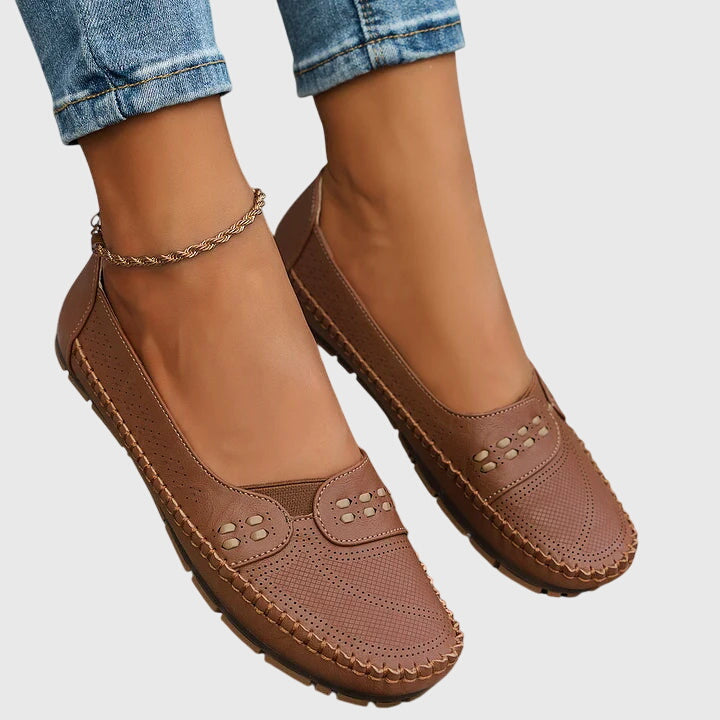 Effortless slip-on women's orthopaedic loafers, designed for ultimate foot comfort & support.