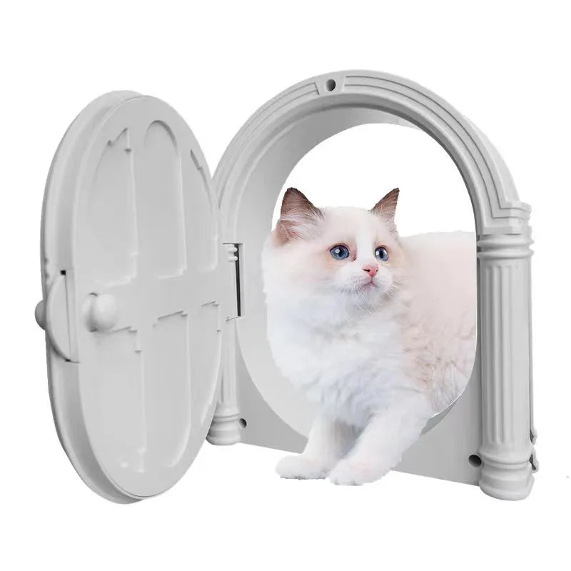 Classic design pet door toy, perfect for feline entertainment, exercise, and playful enrichment.