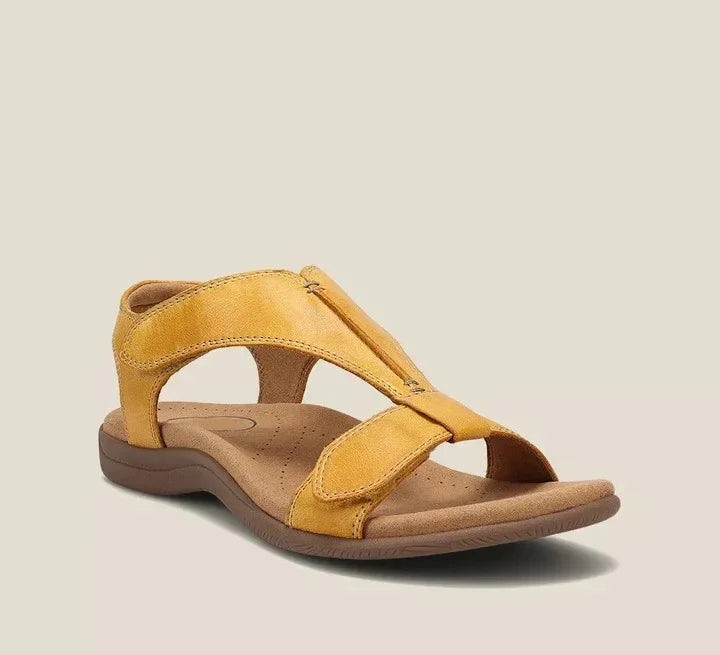 Stylish women's casual sandals with orthopedic features for ultimate foot support, comfort & pain relief.