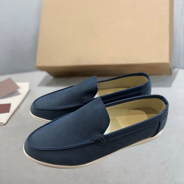 Effortless comfort with women's slip-on loafers, blending elegant style and practical daily wear.