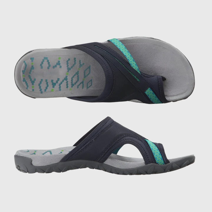 Comfortable women's Jade sandals, ideal for walking and daily wear, offering ergonomic support and all-day relief.