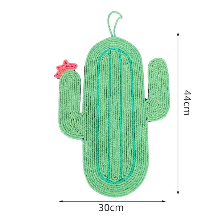 Sisal cat scratching mat lying flat on the floor, a durable pet supply and scratch post alternative for cats.