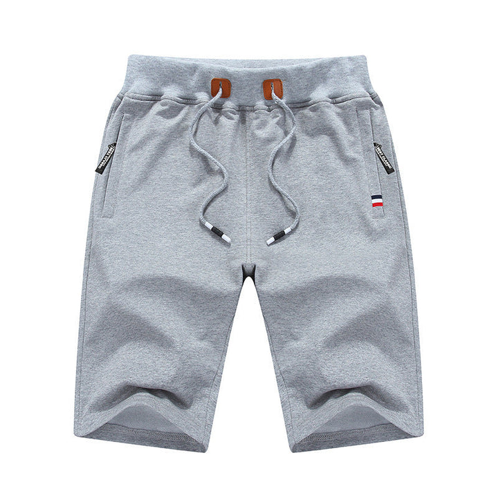 Modern men's running shorts, lightweight activewear for ultimate comfort & performance during workouts.