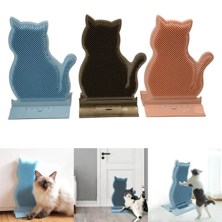 Home organization solution: cute cat silicone anti-slip towel holder for a tidy kitchen & bath.