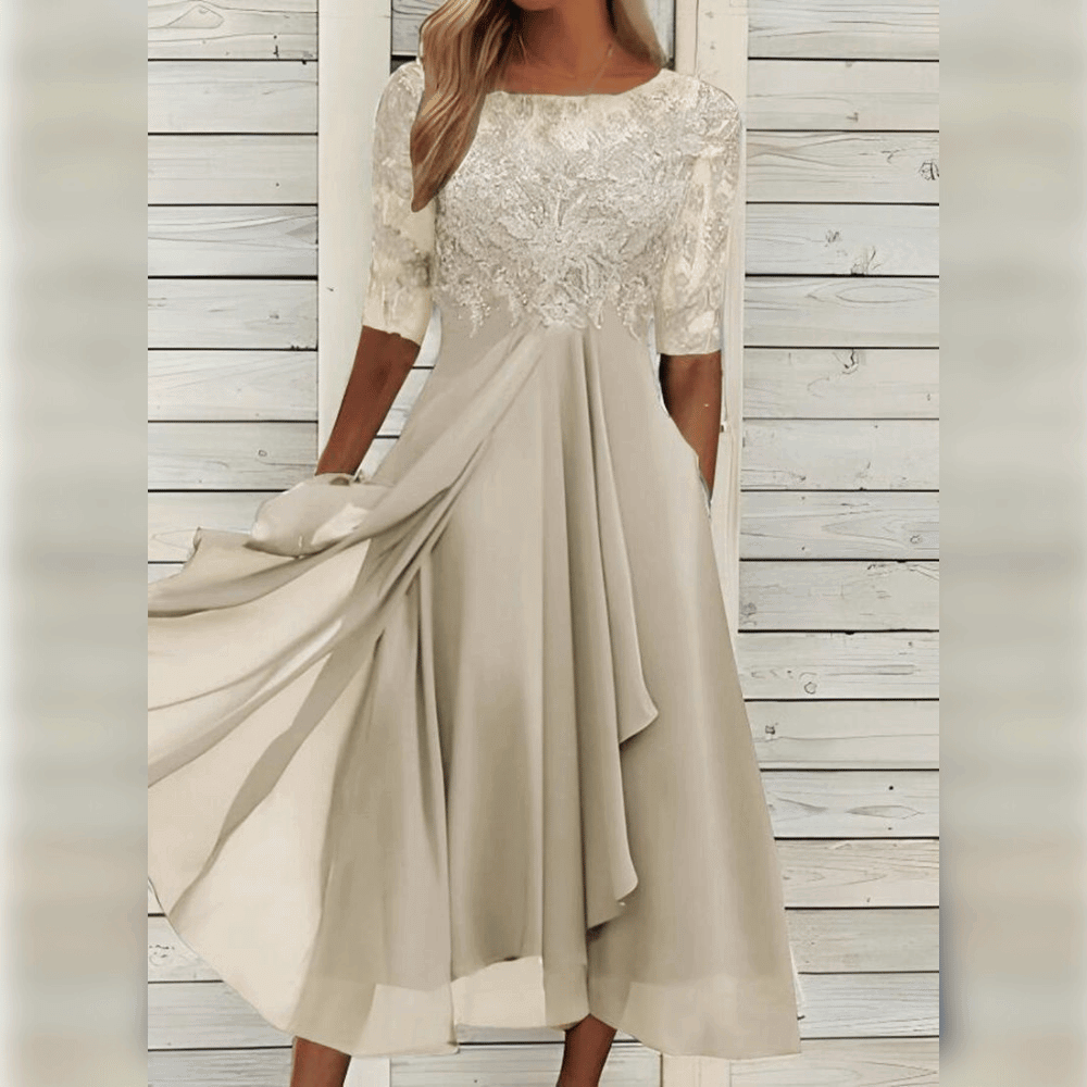 Women's Sleeveless A-Line Dress