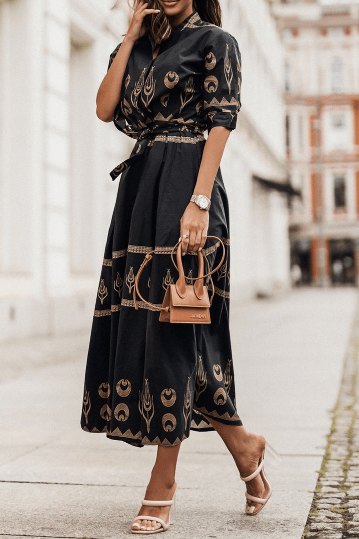 Women's Vintage A-Line Dress