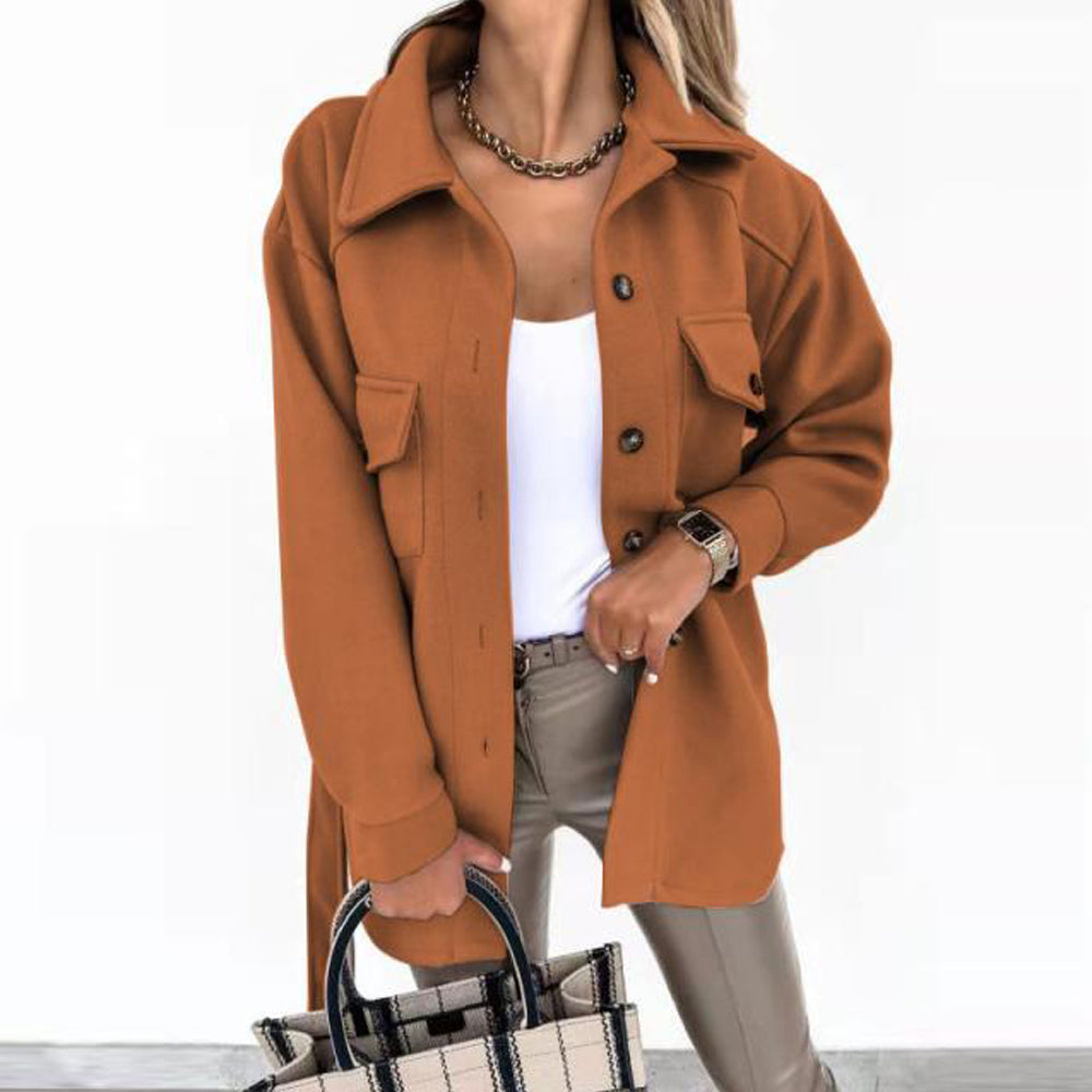 Stylish women's summer jacket. A classic, lightweight, and elegant piece of versatile outerwear for warm weather.