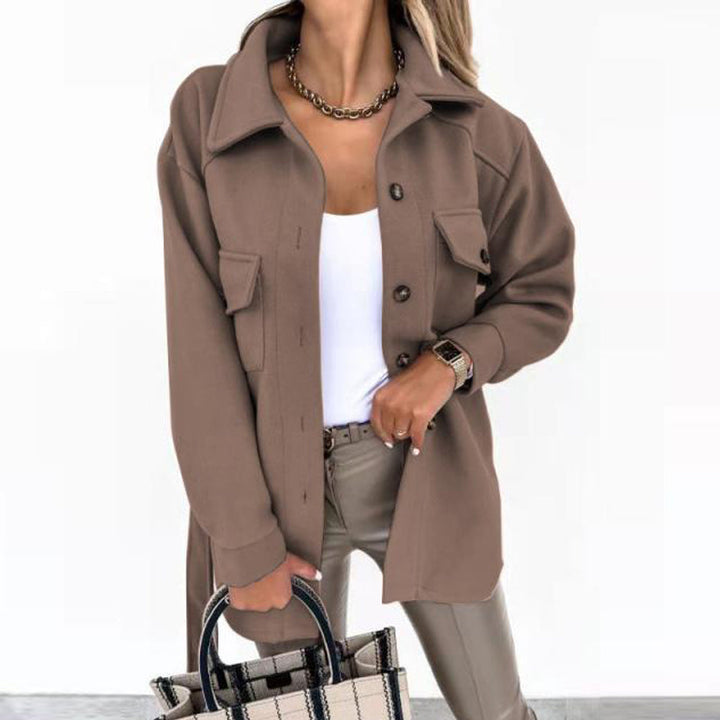 Chic women's summer jacket, a lightweight and versatile addition to any wardrobe. Perfect elegant seasonal outerwear.