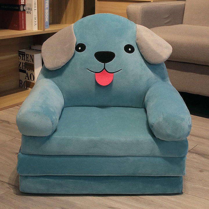 Soft play sofa for kids, a comfy and supportive toddler seat for young children.