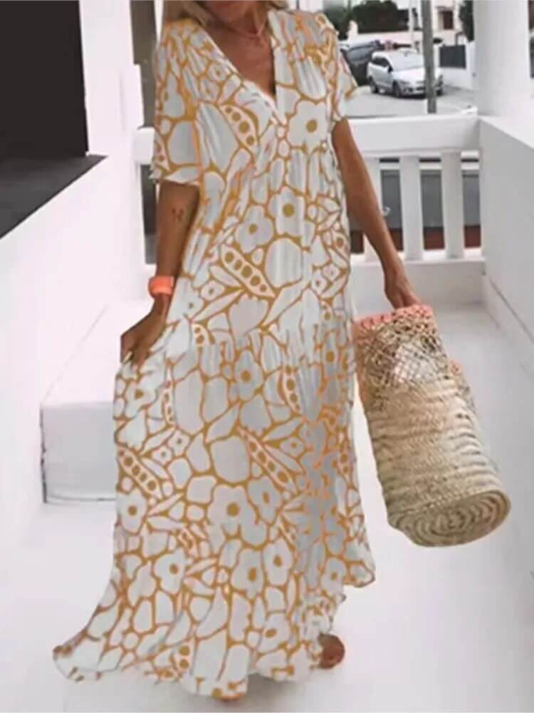 Boho Maxi Dress - Summer Dress