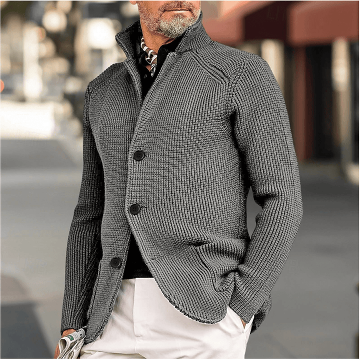 Men's Knit Cardigan Sweater
