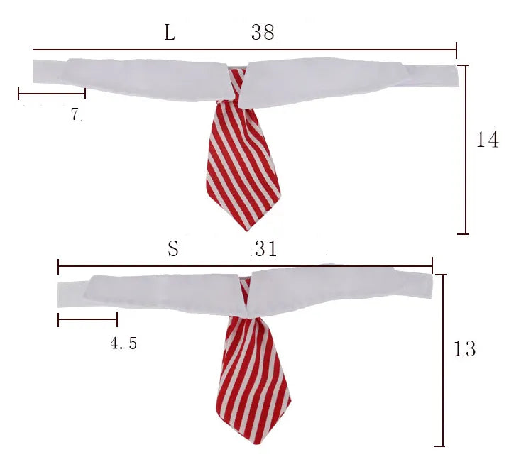Formal pet bowtie collar for dogs & cats, stylish for special occasions.
