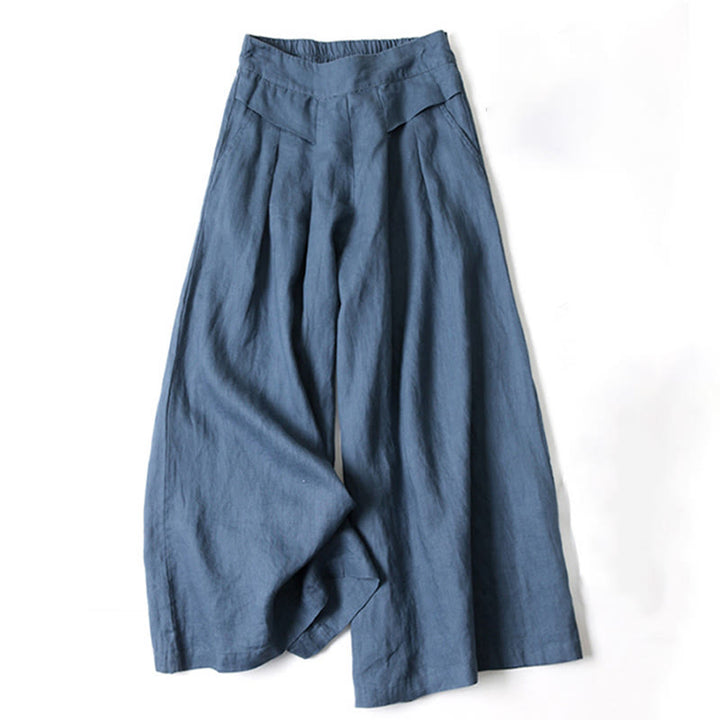 Fashionable wide-leg pants for women, offering a relaxed yet refined look.