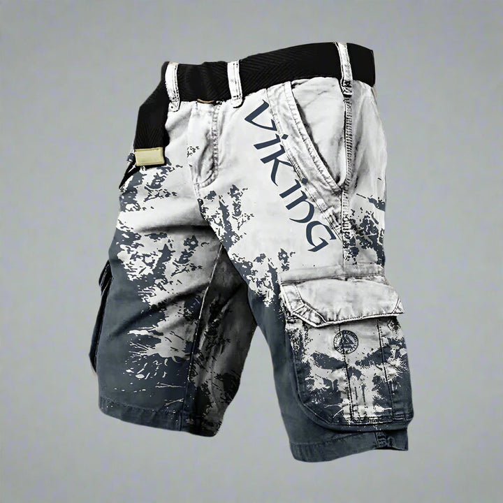 Versatile men's fashion adventure shorts. Great for casual outings, athletic activities, or summer street style.