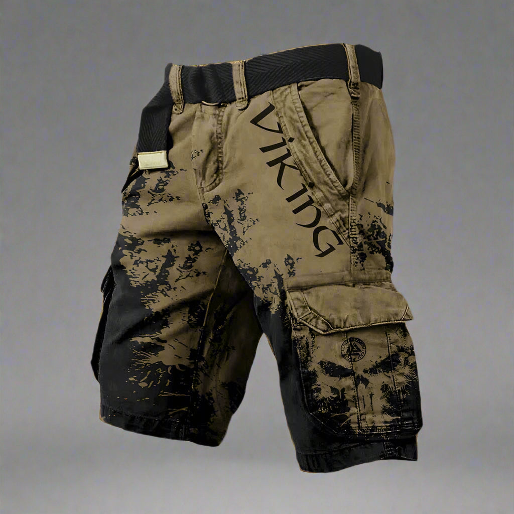 Durable men's adventure shorts. Premium athletic wear for hiking, sports, or a comfortable, stylish casual look.